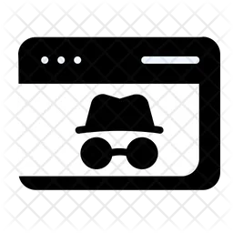 Webpage Private Browser  Icon