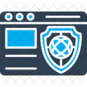 Web Page Protection Browser Optimization Icon