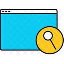 Webpage search  Icon