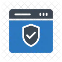 Webpage Security Internet Icon