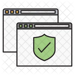 Webpage Security  Icon