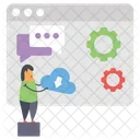 Webpage Setting Web Configuration Page Optimization Icon