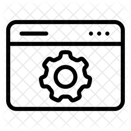 Webpage Settings  Icon