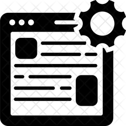 Webpage settings  Icon