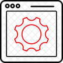 Webpage Settings Setting Design Icon