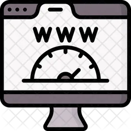 Webpage Speed Testing  Icon