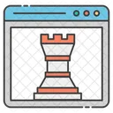 Webpage Strategy Internet Strategy Web Chess Icon