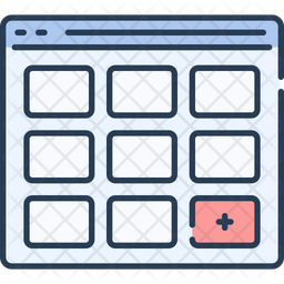 Webpage Structure Icon