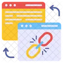 Webpage Transfer  アイコン