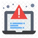 Webpage Warning  Icon