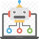 Web Roboter Datenbank Symbol