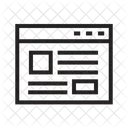 Webseite Website Browser Symbol