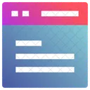 Webseite Browser Offnen Icon