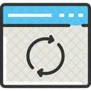 Reloadv Webseite Neu Laden Website Aktualisieren Symbol