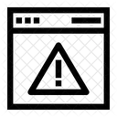 Warnung Fehler Browser Icono
