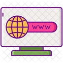 Webseiten Home Internet Symbol