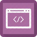 Code Codierung Webseite Icon