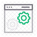 Webseite Browser Entwicklung Icon