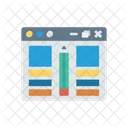 Webseitenlayout  Icon