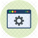 Webseiteneinstellung  Icon