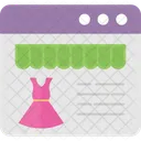 Webshop Online Store Icon