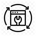 Website Synchronization Sync Icon