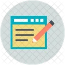 Website Content Writting Icon