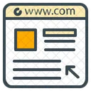 Website Webpage Domain Icon