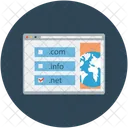 Website International Access Icon