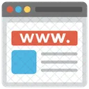 Website Site Internet Icon