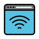 Signal Webpage Online Icon