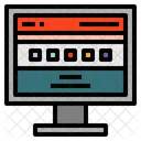 Website Computer Moniter Icon
