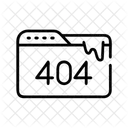 Website 404  Icon
