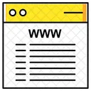 Website Internet Computer Icon