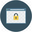 Website Lock Secure Icon