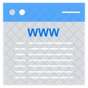 Website Internet Computer Icon