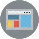 Website Page Layout Icon