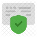 Website Protection Shield Icon