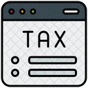 Website Web Tax Icon