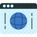 Website Globe Browser Icon