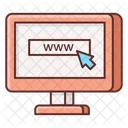 Website Access  Icon