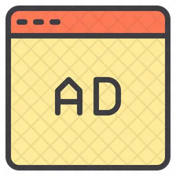 Website ad  Icon