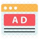 Website Ad  Icon