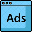 Website ads  Icon
