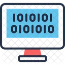 Website Algorithm Binary Binary Code Icon
