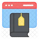 Website als Lesezeichen speichern  Symbol
