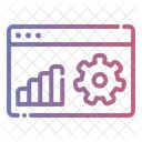 Website Analysis Market Analysis Seo Icon