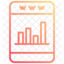 Statistics Analytics Website Analysis Icon