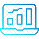 Website Bar Graph Icon