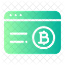 Website bitcoin  Icon